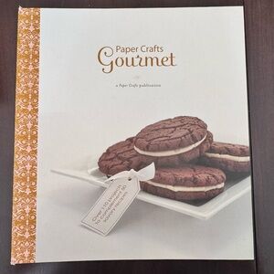 Paper Crafts Gourmet Book. Party ideas. Crafting. Hardback Spiral